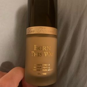 Two faced born this way foundation light beige